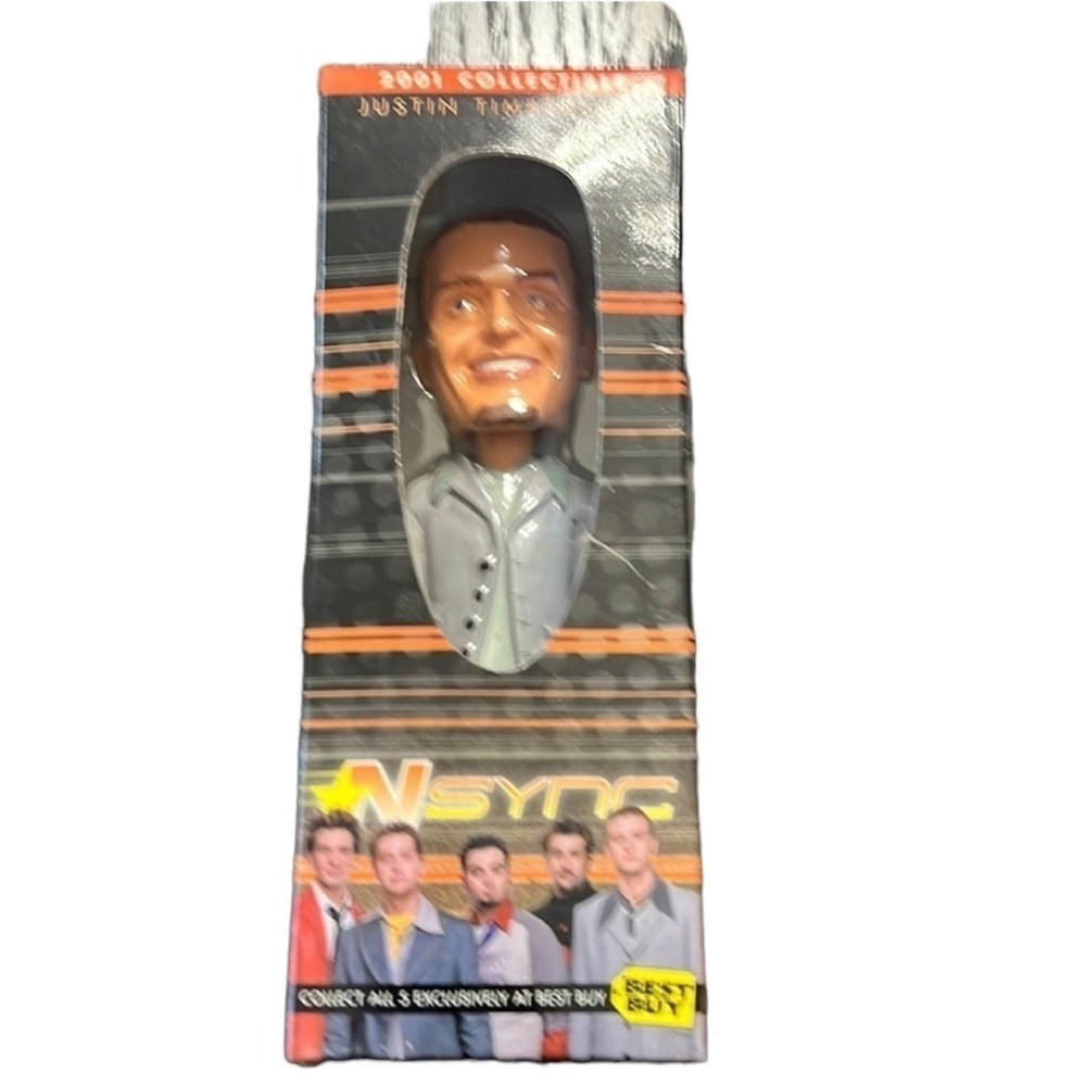 2001 Best Buy Justin Timberlake collectible bobble head